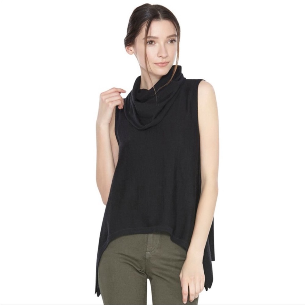 Alice & Olivia Base Sleeveless Cowl Sweater S
